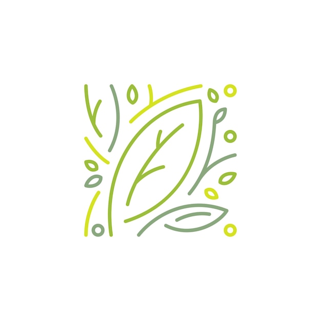 Diseño del logotipo de Leaf Art
