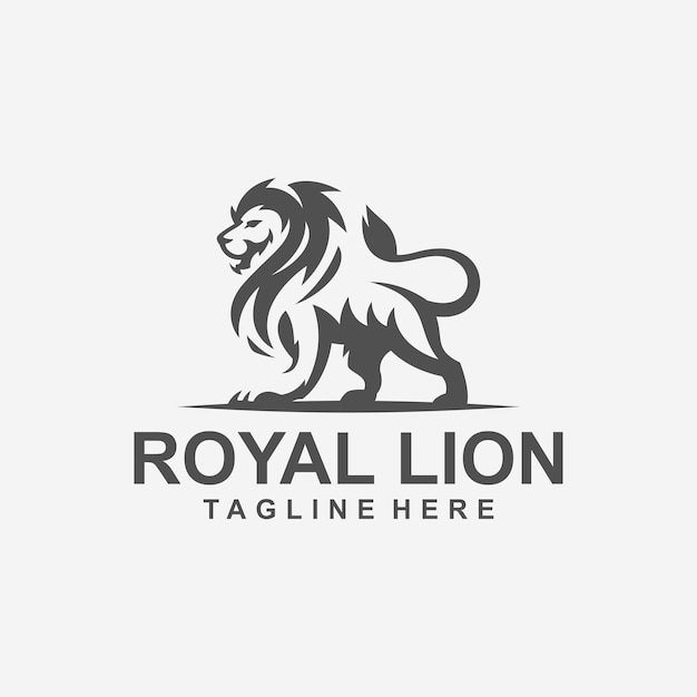 Diseño del logotipo de León con archivo vectorial