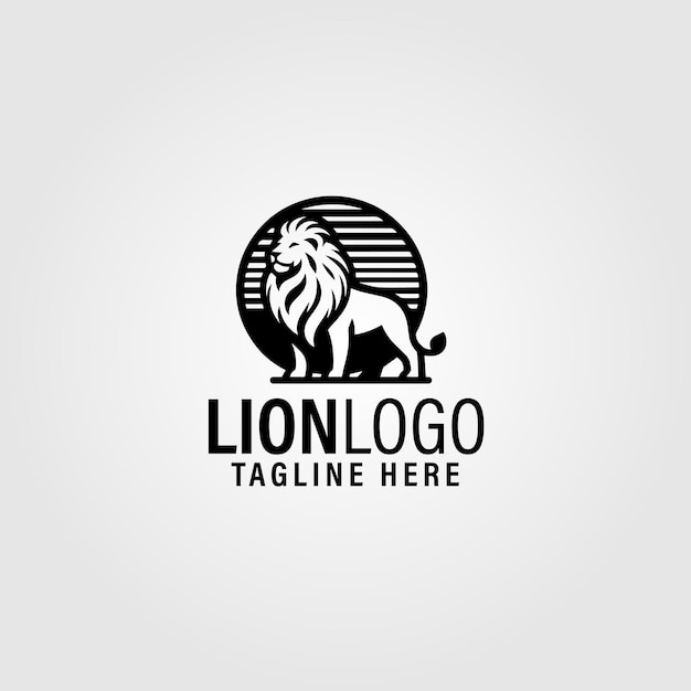 Diseño de logotipo de león