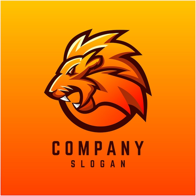 Diseño de logotipo de león