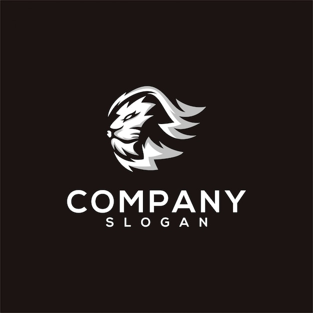 diseño de logotipo de león