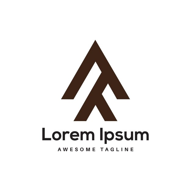 Diseño de logotipo de letra AA Icono Gratis por Rahim Stock Designer