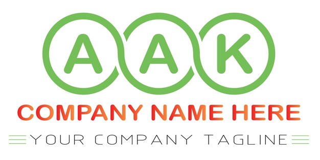 Diseño de logotipo de letra AA