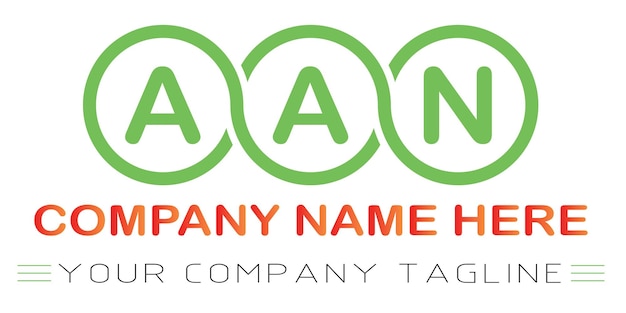 Diseño de logotipo de letra AA