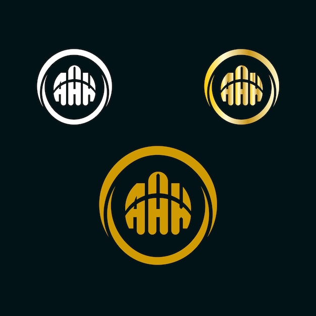 Diseño del logotipo de la letra AAX