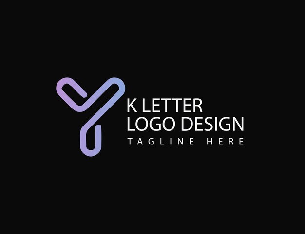 Vector diseño de logotipo de letra y abstracto corporativo empresarial