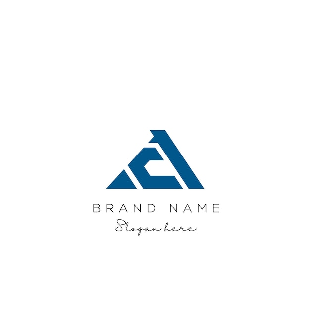 Diseño del logotipo de la letra AC Logotipo AC con vector eps