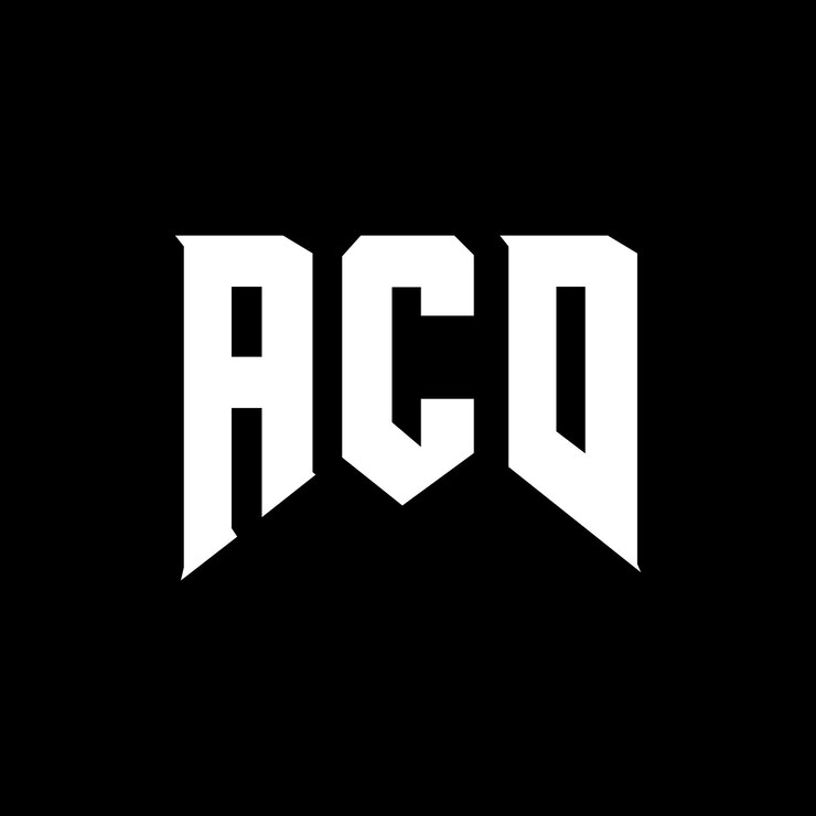 Vector diseño de logotipo de letra acd para una empresa de tecnología diseño del logotipo acd combinación de colores blanco y negro logotipo acd vector acd diseño icono acd alfabeto acd tipografía diseño del logotipo