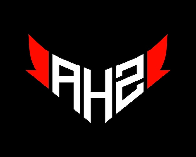 Diseño del logotipo de la letra AHZ