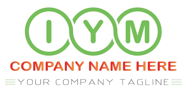 Diseño de logotipo de letra AIM