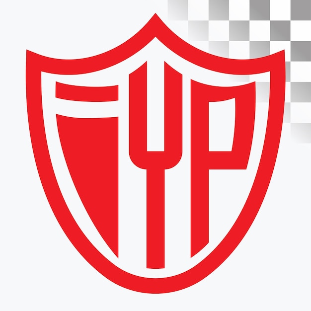 Diseño de logotipo de letra AIP
