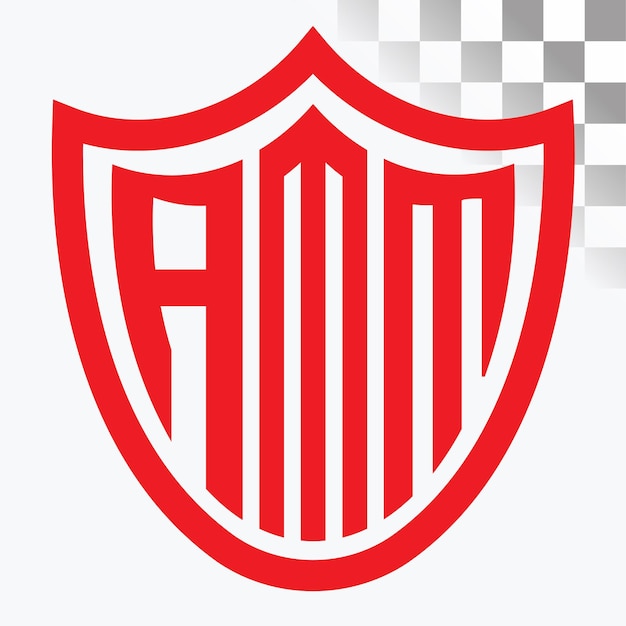 Diseño de logotipo de letra AMM