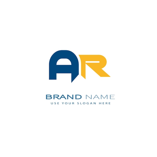 Diseño del logotipo de la letra AR427