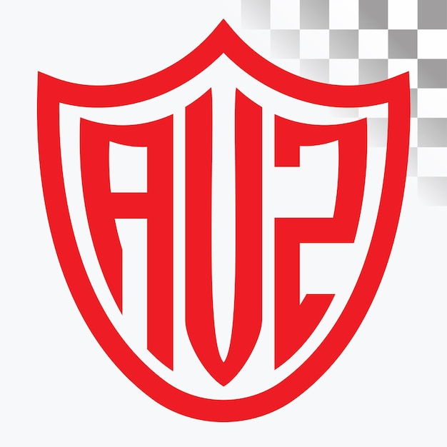 Diseño de logotipo de letra AVZ