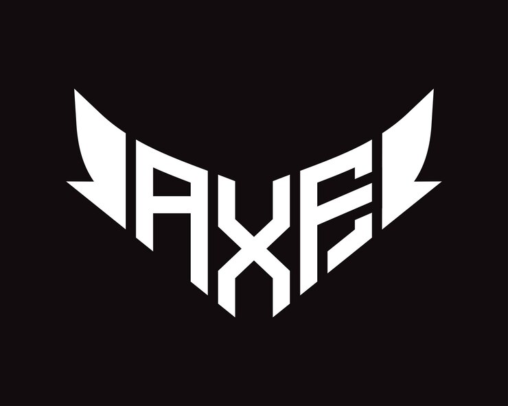 Vector diseño del logotipo de la letra axf