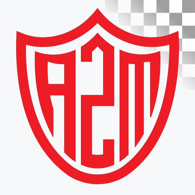 Diseño de logotipo de letra AZM