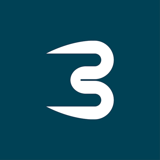Diseño del logotipo de la letra B Creativo Logotipo de la carta B Inicial Símbolo de la Carta B Empresa