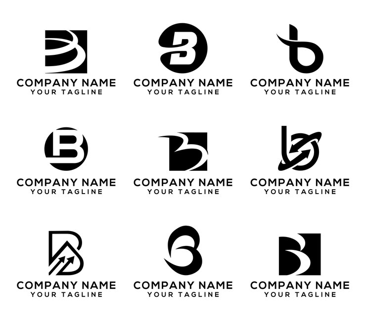 Diseño de logotipo letra B