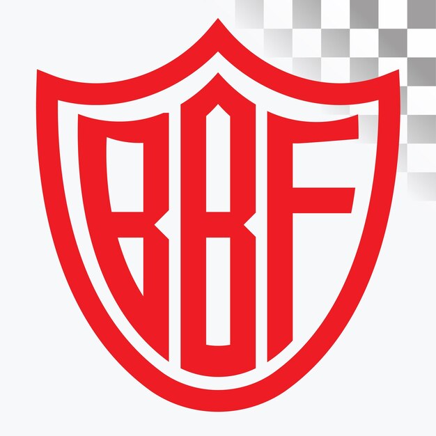 Diseño del logotipo de la letra BBF