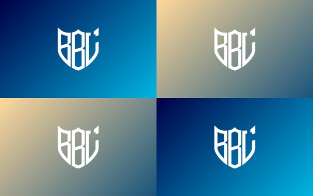 Diseño de logotipo de letra BBL Concepto de logotipo de letra inicial creativa BBL Diseño de letra BBL