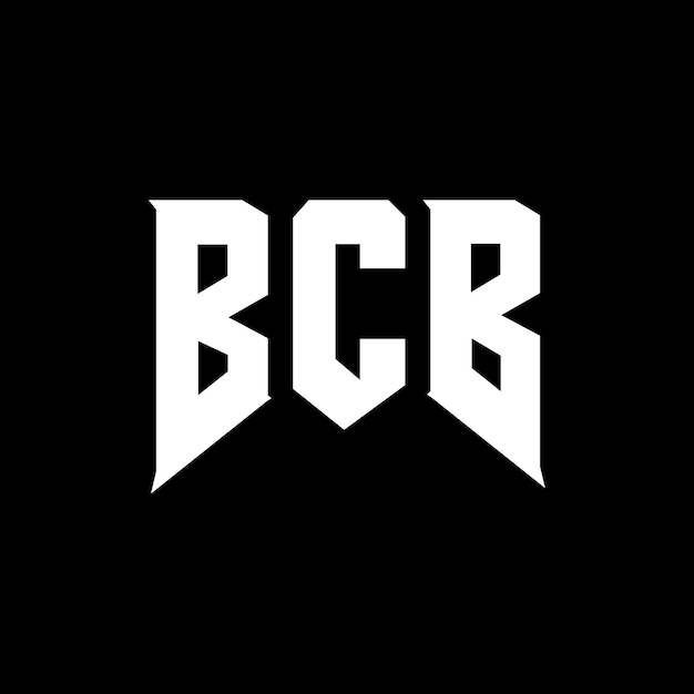 Diseño de logotipo de letra BCB para una empresa de tecnología Diseño del logotipo BCB combinación de colores blanco y negro Diseño del icono BCB Vector BCB Diseño del símbolo BCB Alfabeto BCB Tipo de diseño del logotipo