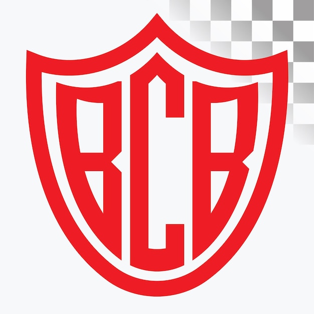 Diseño de logotipo de letra BCB