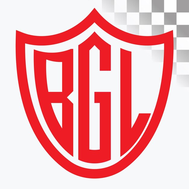 Diseño de logotipo de letra BGL