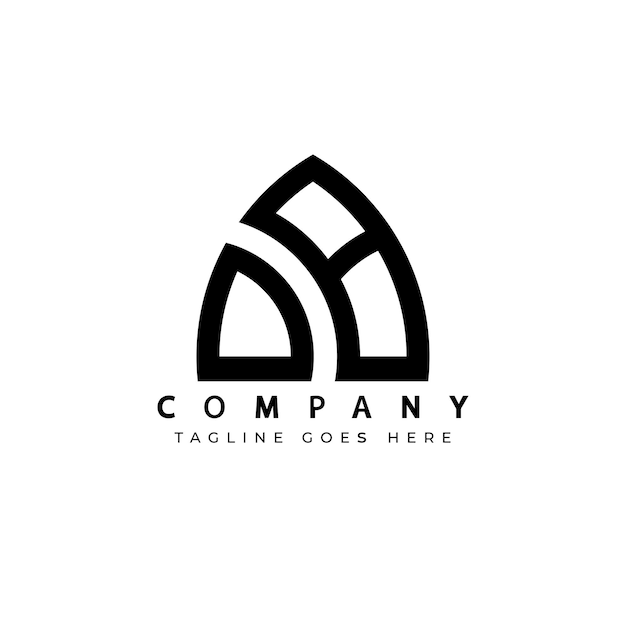 diseño del logotipo de la letra bo og ob