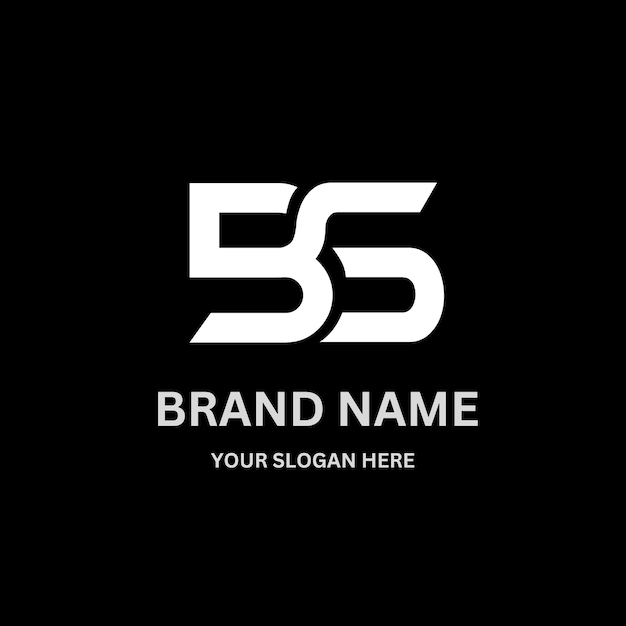 Diseño del logotipo de la letra BS226