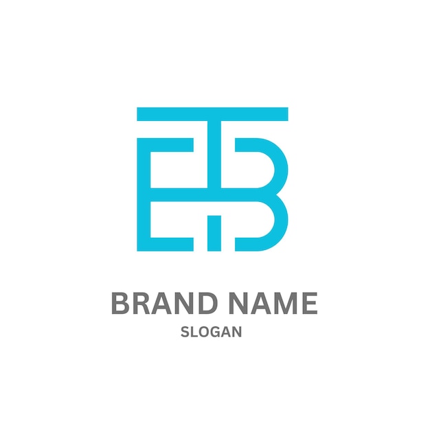 Diseño del logotipo de la letra BT930