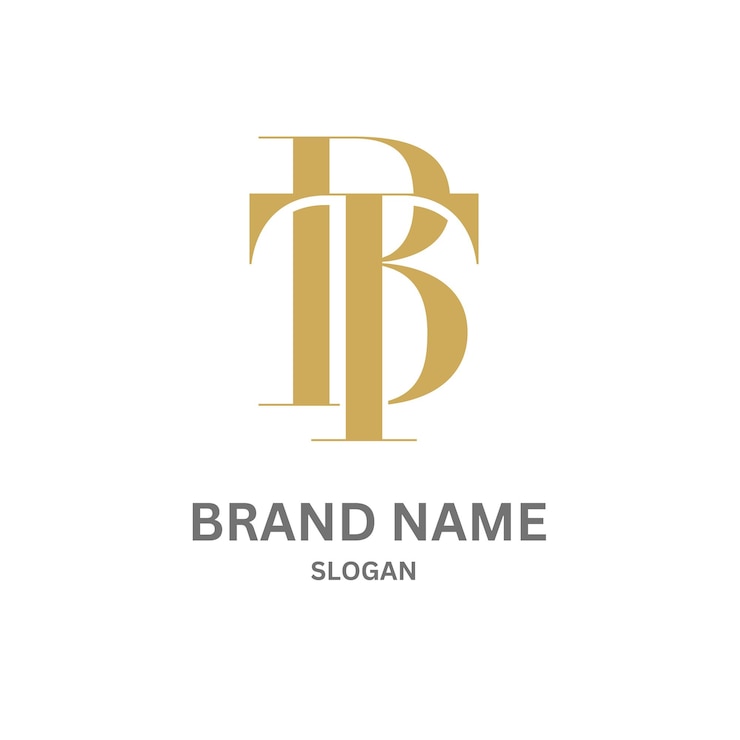 Vector diseño del logotipo de la letra bt938