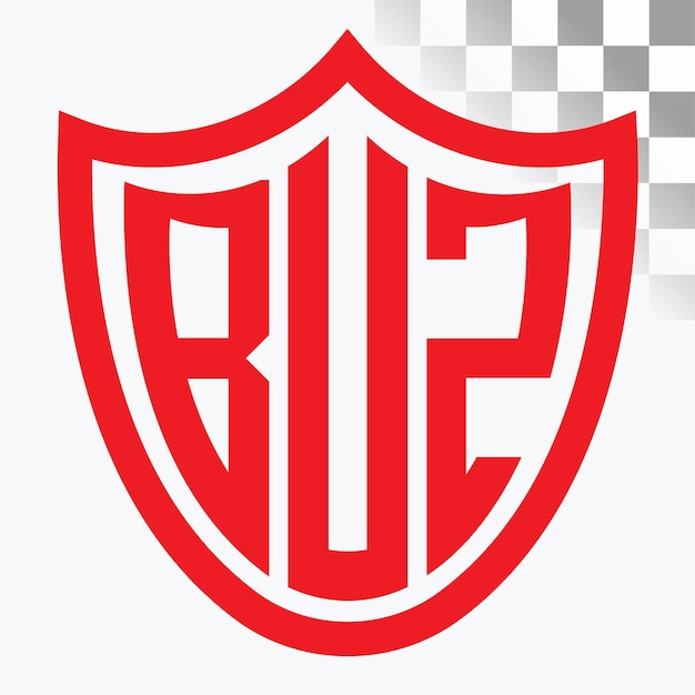 Diseño de logotipo de letra BUZ