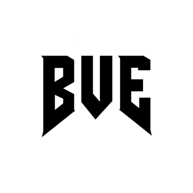 Diseño de logotipo de letra BVE para una empresa de tecnología Diseño de Logotipo BVE combinación de colores blanco y negro BVE logotipo BVE vector BVE diseño BVE icono BVE alfabeto BVE tipografía Diseño del logotipo