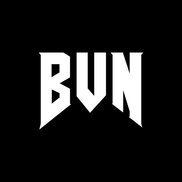 Diseño de logotipo de letra BVN para la empresa tecnológica BVN diseño de logotipo combinación de colores blanco y negro BVN logotipo BVN vector BVN diseño BVN icono BVN alfabeto BVN tipografía diseño del logotipo