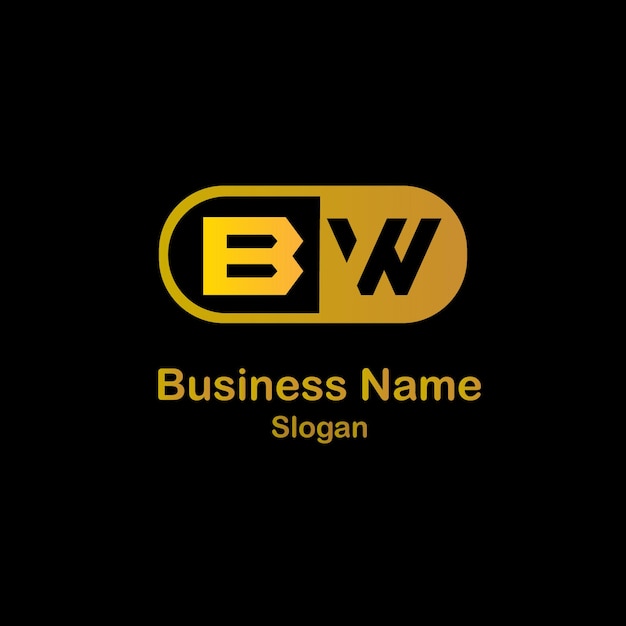 Diseño del logotipo de la letra BW311