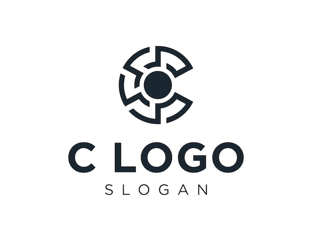 Diseño de logotipo letra c