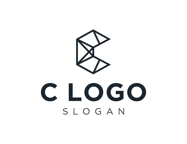 Diseño de logotipo letra c