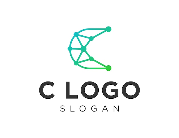 Diseño de logotipo letra c