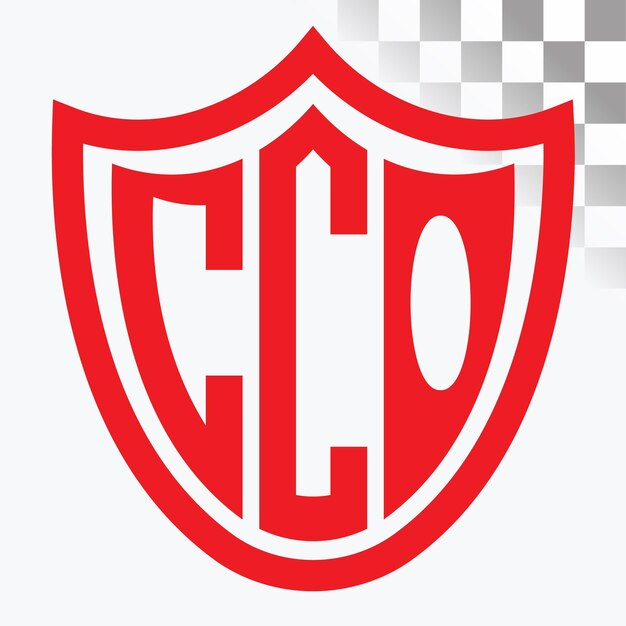 Diseño de logotipo letra CCO