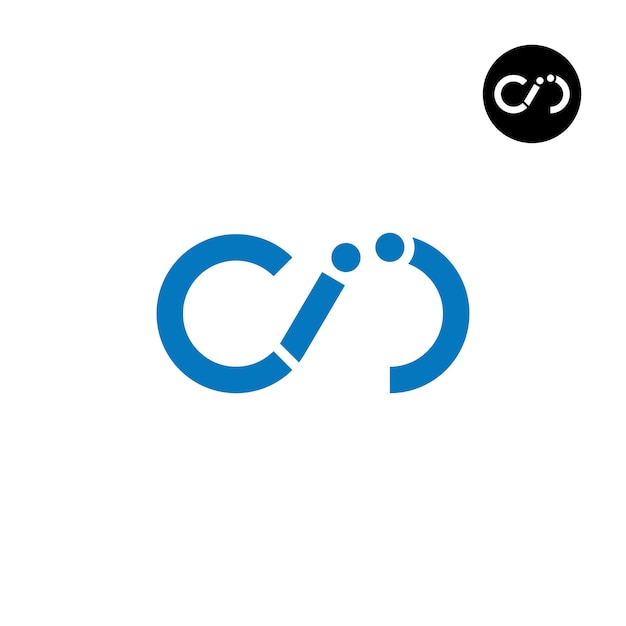 Diseño del logotipo de la letra CII monograma