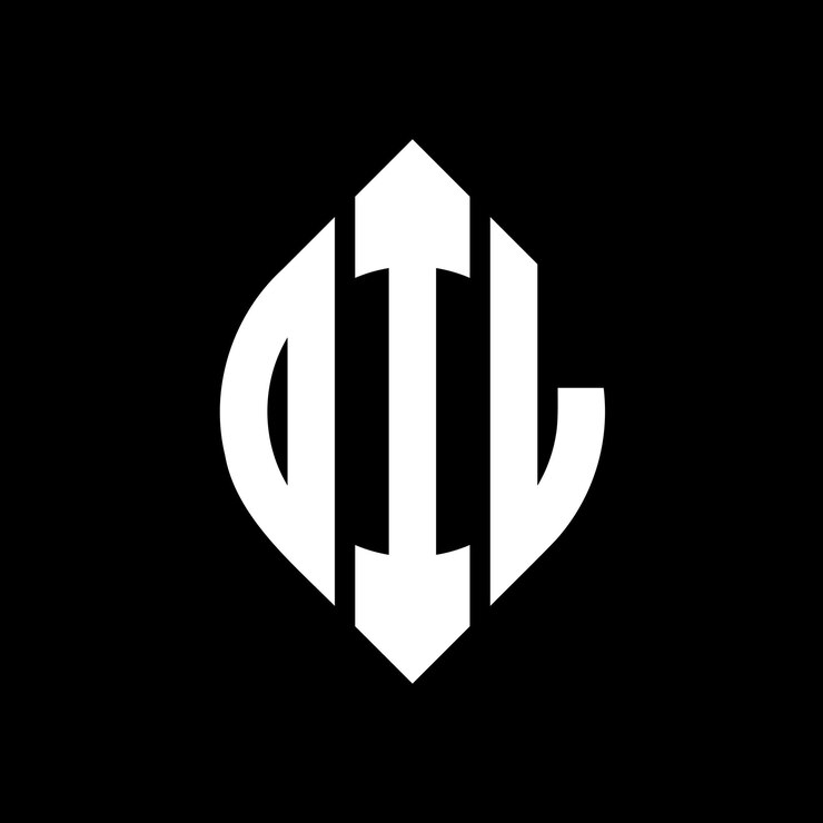 Vector diseño del logotipo de la letra del círculo dil con forma de círculo y elipse dil letras de elipse con estilo tipográfico las tres iniciales forman un logotipo del círculo dil emblema del círculo monograma abstracto letra marca vector.