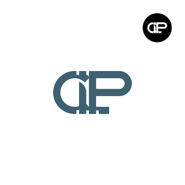 Diseño del logotipo de la letra CLP Monogram