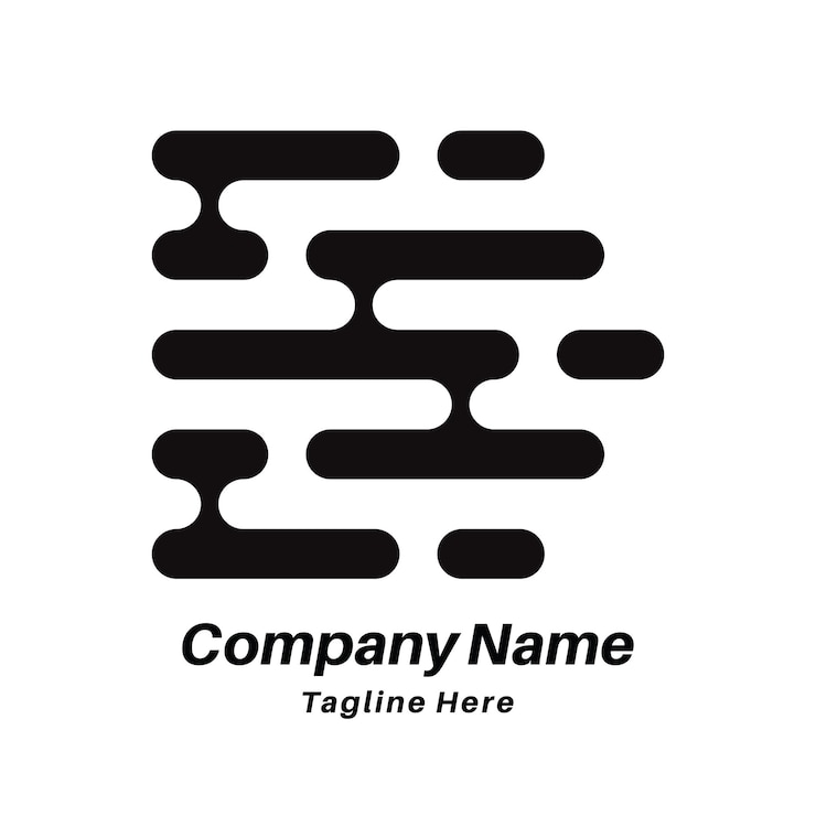 Vector diseño del logotipo de la letra d tech