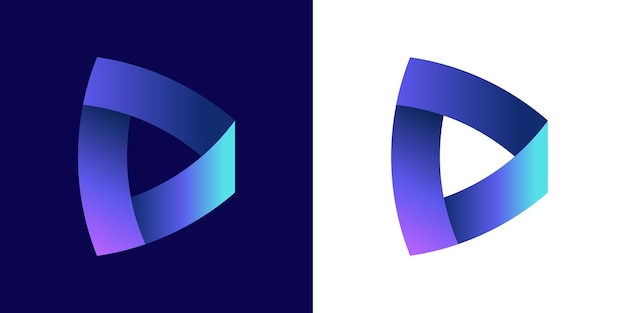 Diseño de logotipo letra D