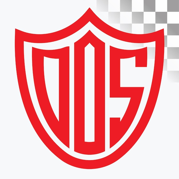 Diseño de logotipo de letra DDS