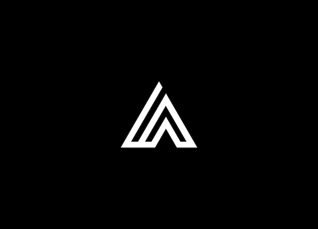 Diseño del logotipo de la letra LA y diseño del logotipo del monograma LA AL Alfabetos Letras Logotipo Monograma