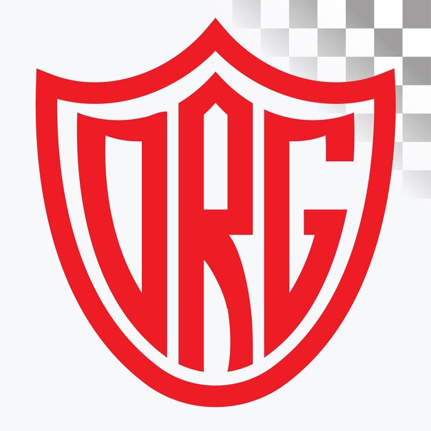 Diseño de logotipo de letra DRG