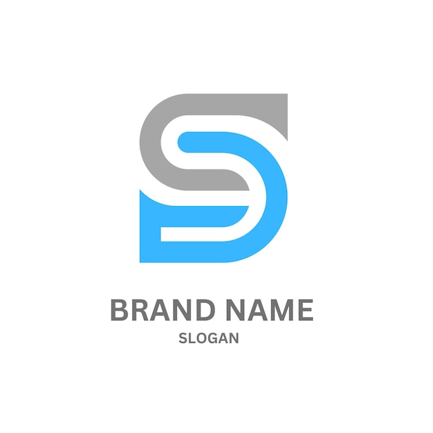 Diseño del logotipo de la letra DS238