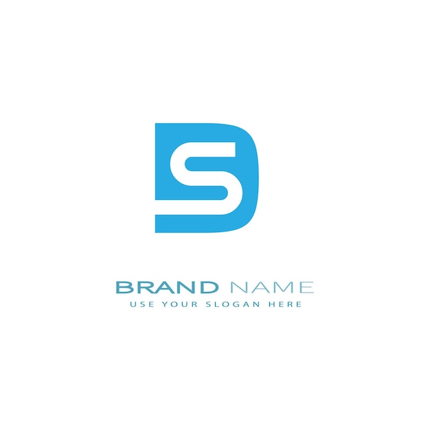 Diseño del logotipo de la letra DS301