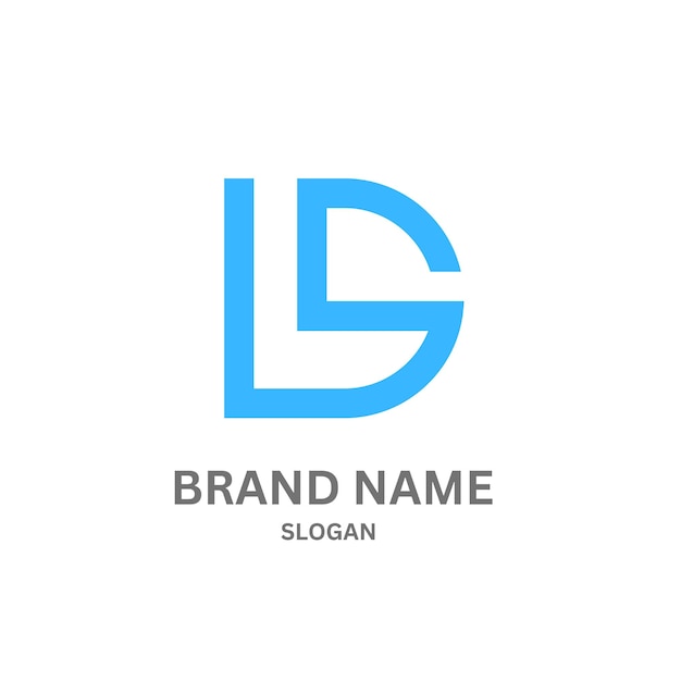 Diseño del logotipo de la letra DS730